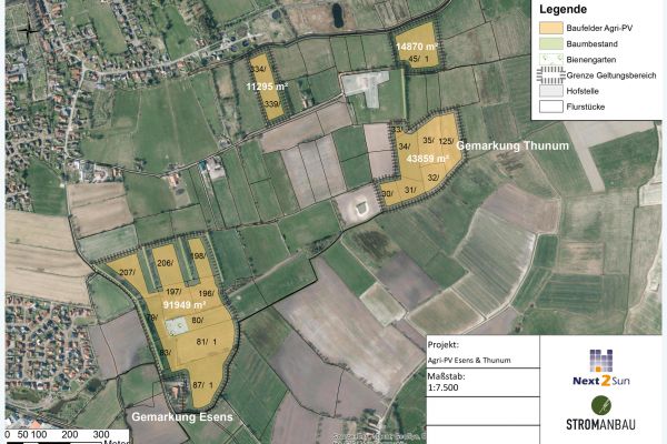 Agri-Photovoltaikanlage Samtgemeinde Esens