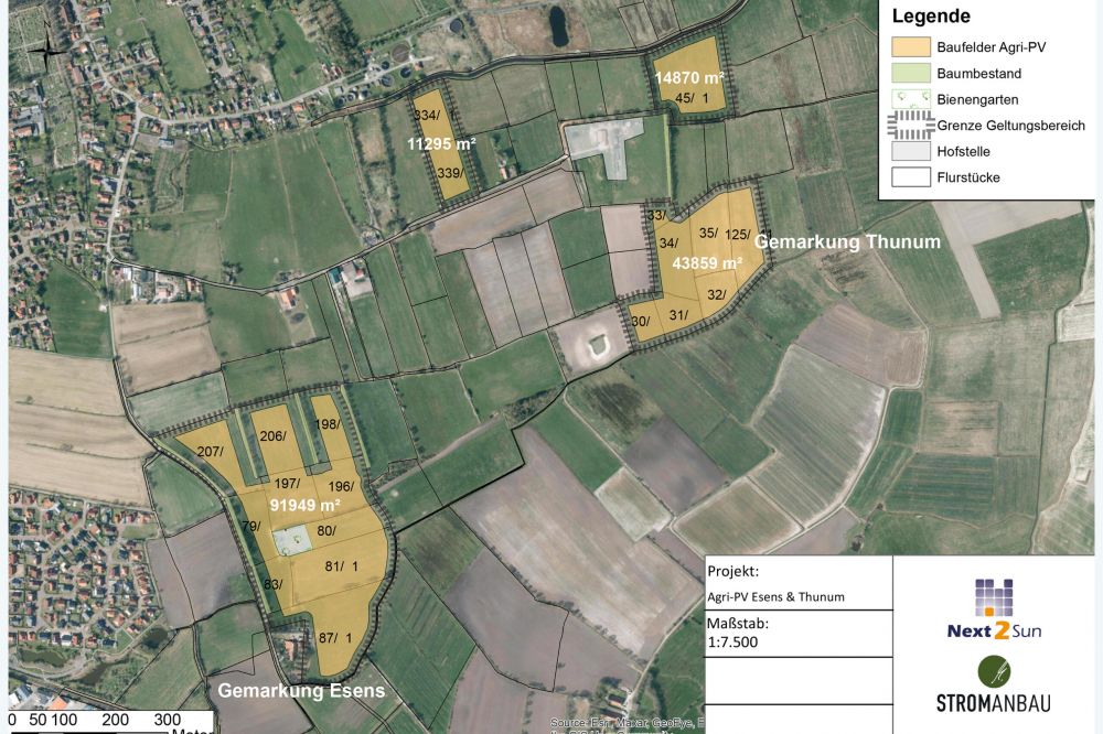 Agri-Photovoltaikanlage Samtgemeinde Esens