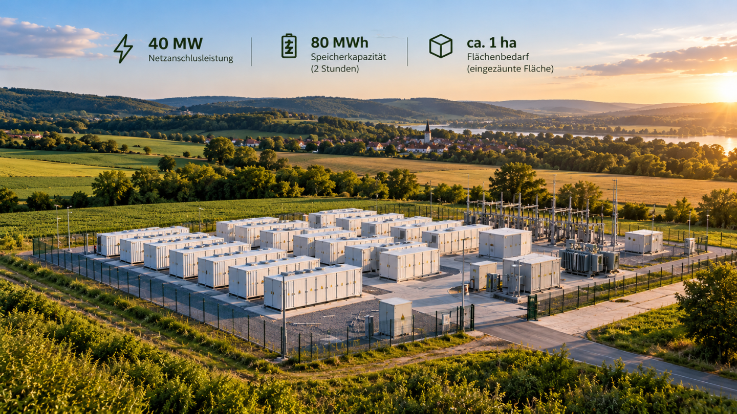 Solarpark Thuengen Vogelperspektive